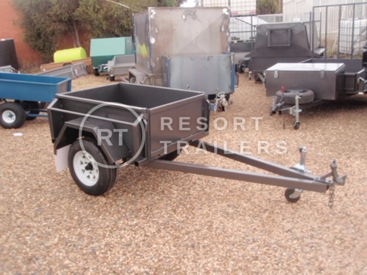 4x3 ind farm trailer — built by Resort Trailers