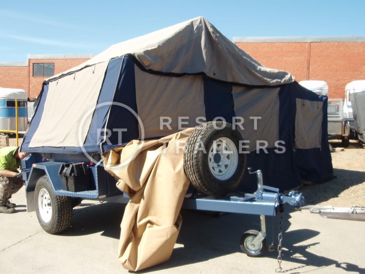 Camper trailer 2 — built by Resort Trailers