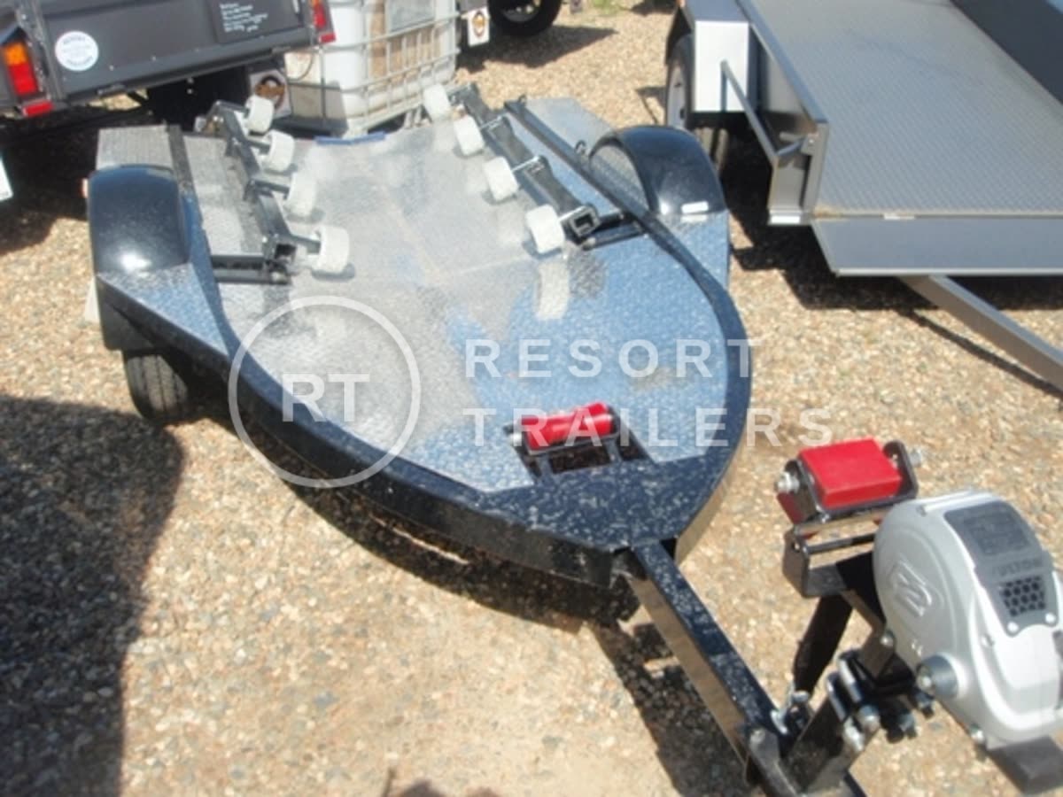 Boat trailer — built by Resort Trailers