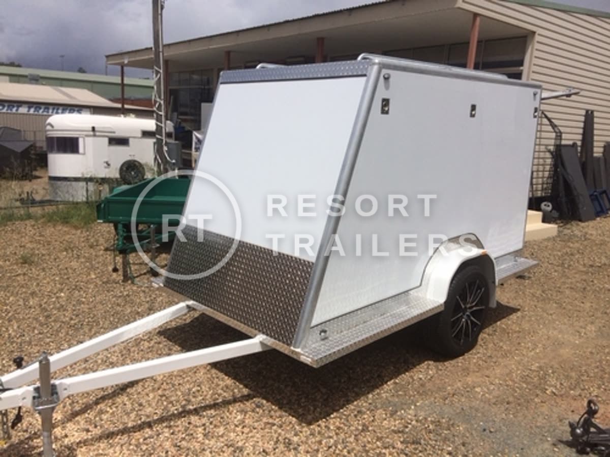 Enclosed trailer 7 — built by Resort Trailers